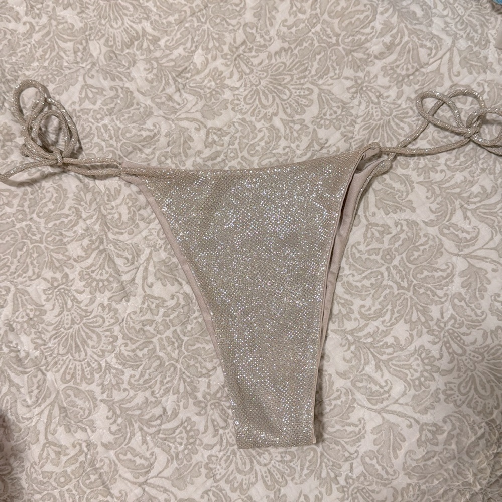 Meshki shimmer bikini bottoms
